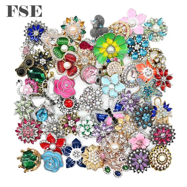 

wholesale new collection mixed styles lot 18mm ginger snap button rhinestone styles snap charms chunk for 18-20mm snap jewelry 008, Golden;silver