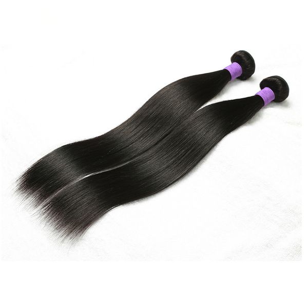 Шелковистые прямые человеческие волосы девственные волосы более дешевая цена 100 г одна пачка 4 шт. лот, бесплатная доставка DHL
