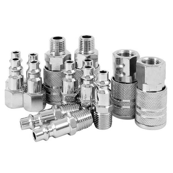 

1 / 4npt новый соединитель цинка красотки-fe-cr-al быстрый 14 частей