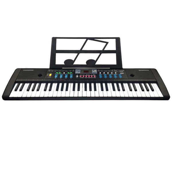 

dropship-61 keys digital electronic keyboard and microphone electric led music