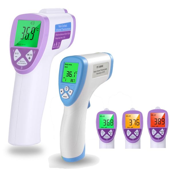 

baby thermometer digital electronic body forehead non-contact thermometer with lcd backlight baby care temperature gun