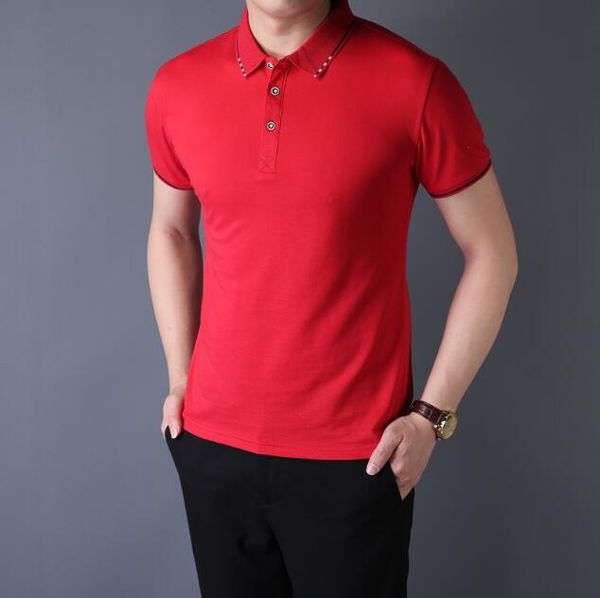 

2020 высокого качества модных мужских рубашек из чистого хлопка и удобных мягкие, семь видов цветов, White;black