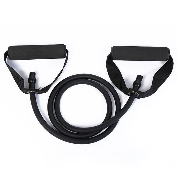 

120cm yoga pull rope exercise elastic resistance bands portable latex arm leg strength training stretch belt pull rope