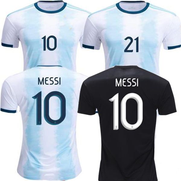 

Top Thailand New fans and player version Argentina 2018 soccer Jersey wholesale MESSI home DI MARIA AGUERO 19 20 season football shirts