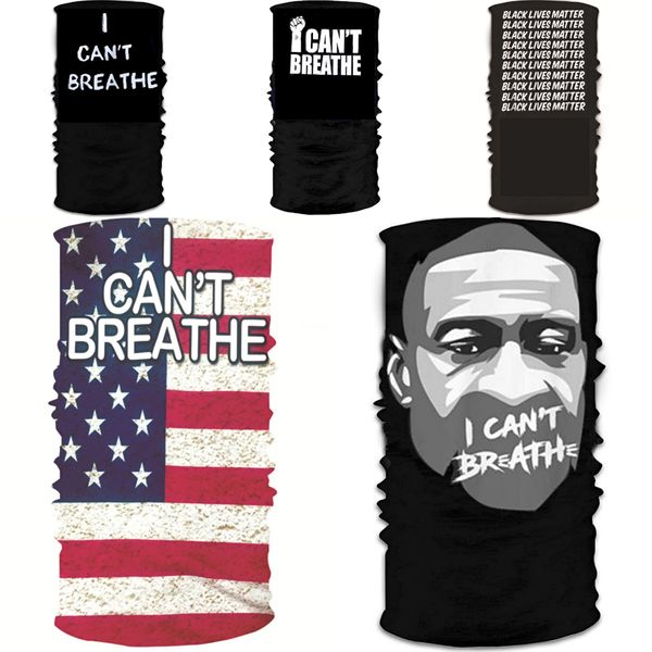 

i cant breathe shipping men cycling scarf bandanas neck gaiter with pm 2.5 filter sport headwear women outdoor headband protective f #315, Black