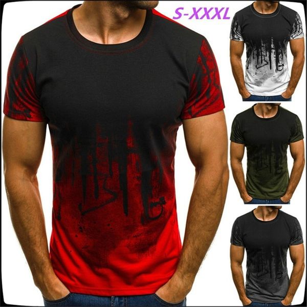 

mens designer fitness camouflage t shirts 100% cotton white grey green red mens fashion t shirt short sleeve s-3xl, White;black