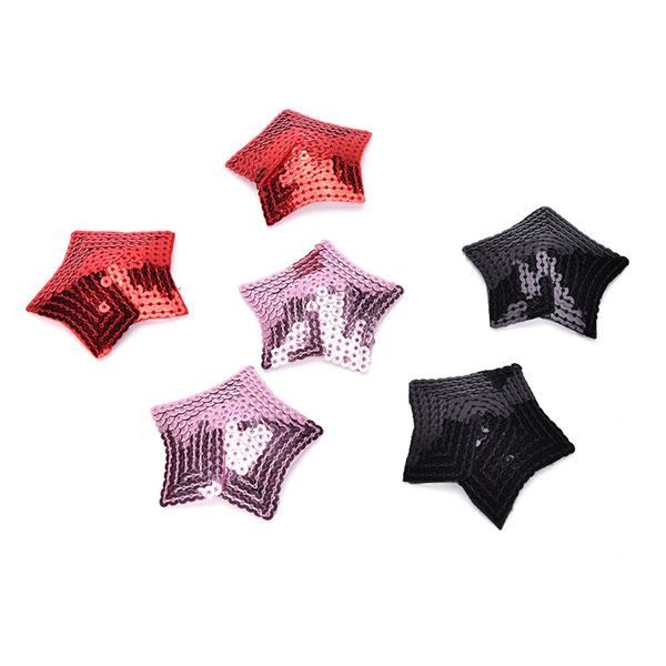 

1 pair nipple cover breast petals 3 colors adhesive stain fashion pasties star cross lingerie stickers accessories, Black;white