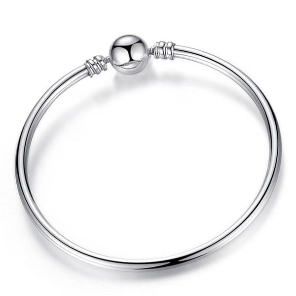 

attractto new silver globular punk bracelets&bangles charm stainless steel bracelets for women heart crystal bracelets sbr190540