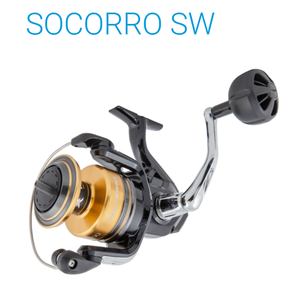 

original shimano socorro sw 5000 6000 8000 10000 sw saltwater spinning fishing reel 4+1bb gear ratio 4.6:1/4.9:1
