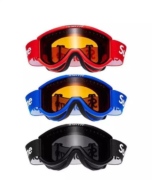 

New up ki goggle goggle black red ma k for kiing winter port hipping