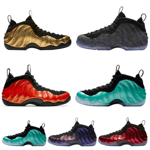 

wholesale penny hardaway men basketball shoes foam og royal island green eggplant metallic red gold element rose sport sneakers us 7-13