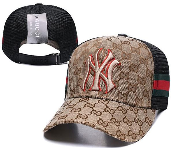 

Роскошный папа дизайнер шляпы Бейсбол G G NY Cap для мужчин и женщин известных брендо
