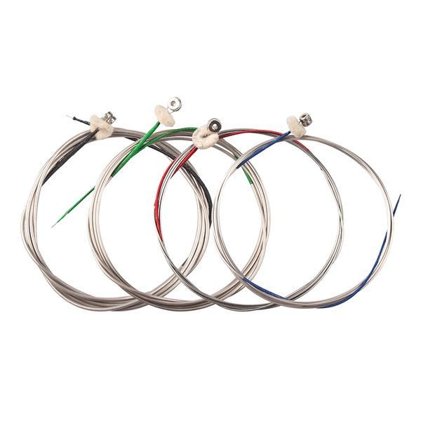 

set of 4 fine 1/4 size double bass string musical parts full kit 10x10x1cm