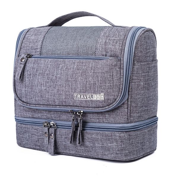 

travel cosmetic storage bag large capacity waterproof mold proof wet and dry separation bag portable hook wash bag makeup bags t200602