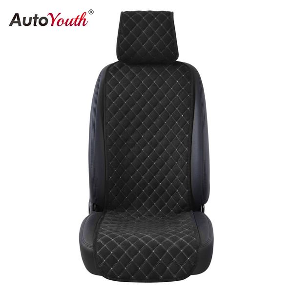 

autoyouth fashion car seat cushion universal nano cotton velvet cloth car seat cover fits most or suv 4 colour styling