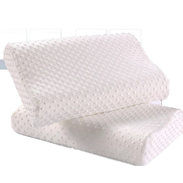 

neck guard slow rebound memory space of cotton velvet pillow feather pillow cervical core