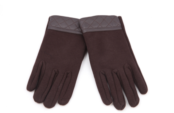 

new winter warm cashmere three ribs cute bear mittens double thick plush wrist women touch screen driving gloves, Black