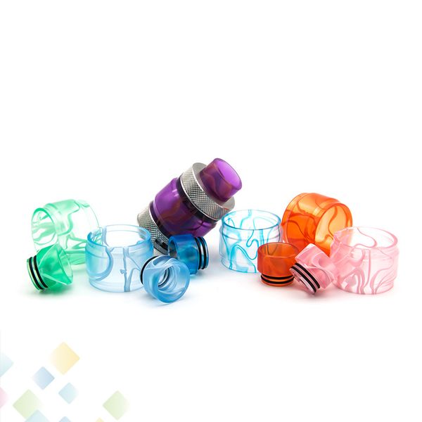 

FreeMax FireLuke Tank Acrylic Replacement Kit Bulb Tube Resin Sleeve with matching drip tip 5 Colors DHL Free