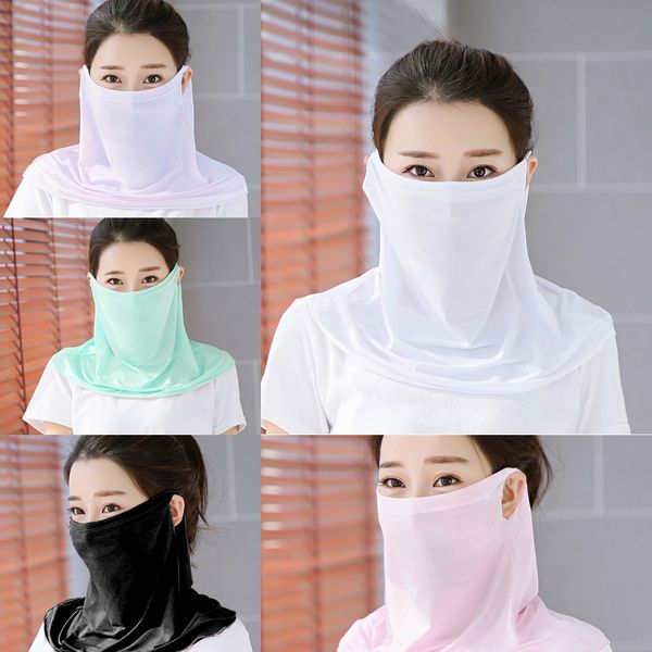 

z7jwz fashion new headwear scarf mask hiking bandana fishing headband cycling blocking outdoor head scarf face shield, Black