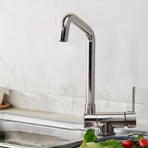 

360rotation single handle level basin faucets brass kitchen sink tap spout deck mounted and cold water mixer fliter faucet