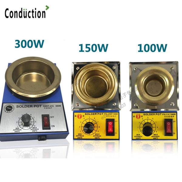 

temperature controlled soldering pot melting tin pot tin cans eu/us/uk plug 200~450 centigrade