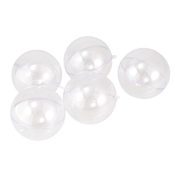 

прозрачные пластиковые шарики fillable ball праздничная вечеринка висячие украшения diy ремесла коробка конфет домашнего потолка рождественс