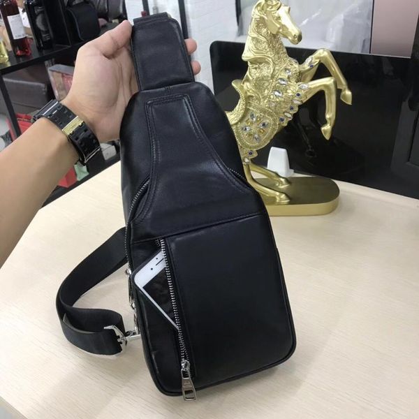 

men's european brand design tailoring classic new chest bag fashion retro direct factory shipping global fashion 2020 xocsw, Red;black