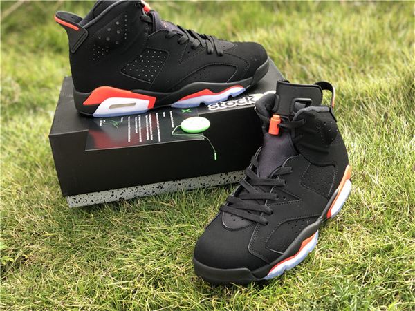 

release bred authentic og 6 high black infrared 6s 3m basketball shoes sports sneakers for men women with ogs box 384664-060