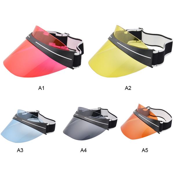 

sunglasses cap snapback summer women men hats uv protection sunglasses pc sun visor hat transparent beach visor cap