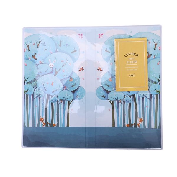 

2pcs 84 pockets p album for fujifilm instax mini polaroid fuji film camera 7 8 9 -fantasy fox & dots other home decor