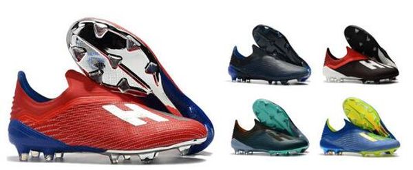 

new x 18.1 18+ fg mens soccer football shoes salah jesus 18+x skeletalweave soccer boots soccer cleats size us6.5-11