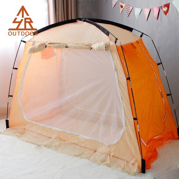

yuetu people single double indoor warm tent windproof breathable children bed tent