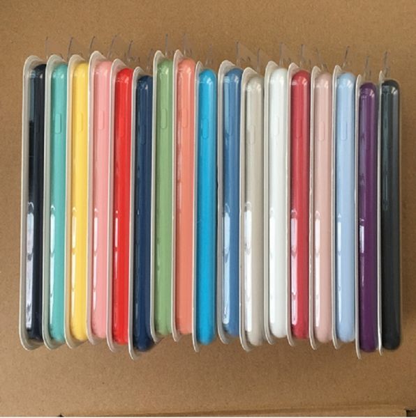 

самое лучшее качество 100% оригинал официальный жидкое силиконовый чехол для iphone 6 7 8 плюс x xs max xr с мягкой микрофибры ткань подклад