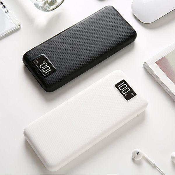 

my8 power bank shell lcd digital display dual usb output power bank charger case diy kits module 8pcs 18650 battery holder hot