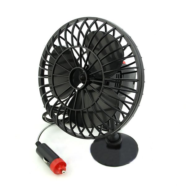 

4inch mini vehicle air fan with suction cup, 12v car electronic fan