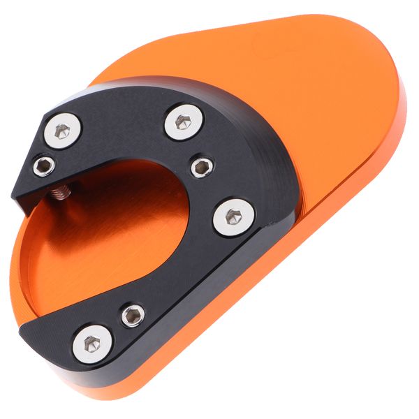 

1 piece motorcycle side stand enlarge plate pad with aluminum alloy coated
