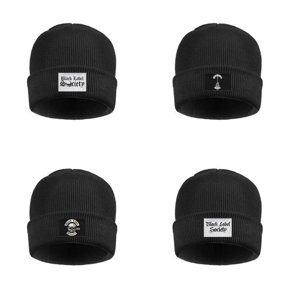 

мода black label society черепа горные лыжи часы beanie hat крючком шапки, Blue;gray