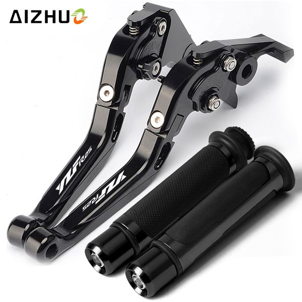 

brake clutch lever extendable adjustable motorcycle hand grip handlebar for yzf r25 yzfr25 r 25 2015 2016 2017