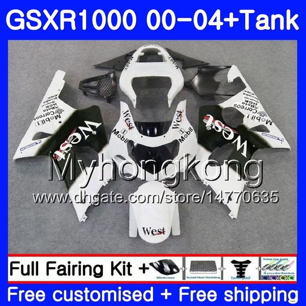 

бак для suzuki gsx r1000 gsxr1000 2000 2001 2002 2003 2004 white west hot 299hm.33 gsxr-1000 k2 gsx-r1000 k3 gsxr 1000 01 02 03 04 обтекате