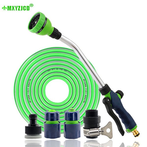 

selling garden sprinkler gun multi-function shower watering tool connector and spray gun 3 m hose car cleaning supplies