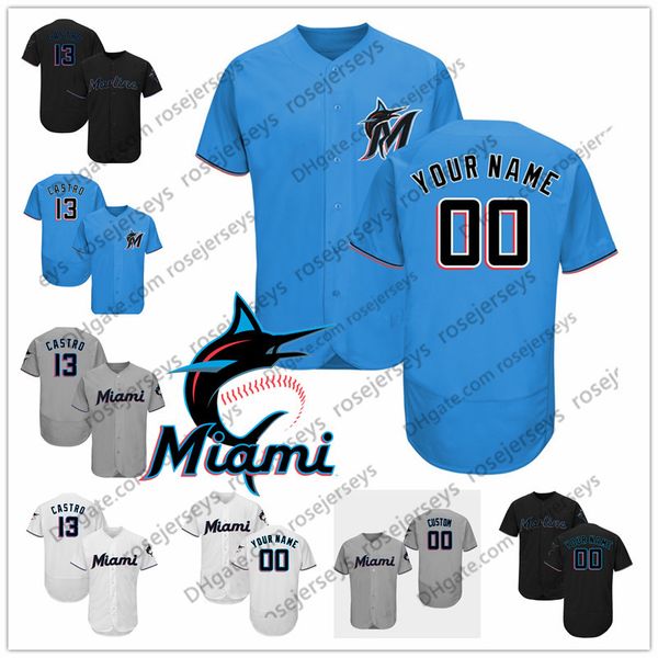

2019 marlin jer ey miami 16 jo e fernandez 2 derek jeter 32 victor victor me a black blue white gray men women youth kid 4xl