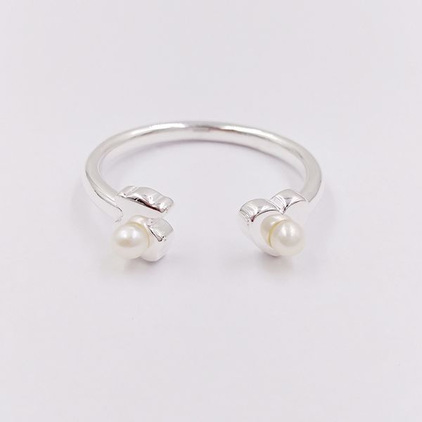 

bear jewelry 925 sterling silver rings silver super power ring with pearls fits european jewelry style gift c812405510, Bronze;silver
