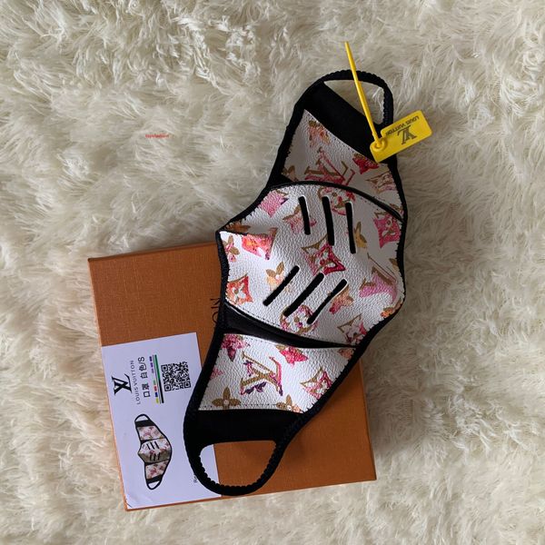 

2020 designer face mask anti dust protective face masks in stock letter mouth cover mask with box