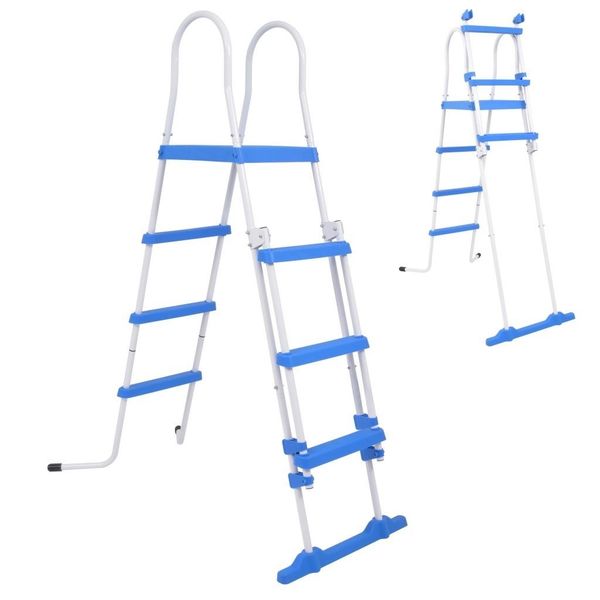 

safety ladder for raising pools 3 steps 122 cm common tools