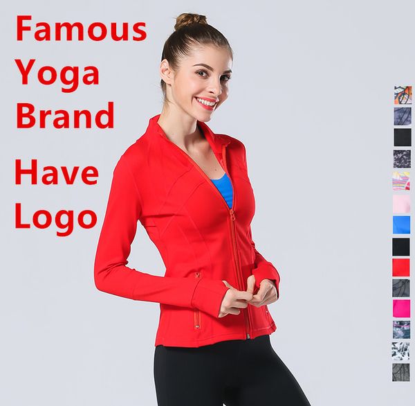 

2019 50 color  pring women outwear coat u de igner jacket lady 039 port yoga clothing lycra fiber ame tyle jogging  jacket u, Black;brown