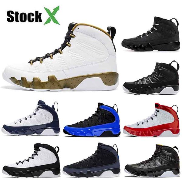 

2020 new arrival mens designer basketball shoes brand fashion retro 9s 9 jumpman the spirit dream it do it citrus black white sneakers, White;red