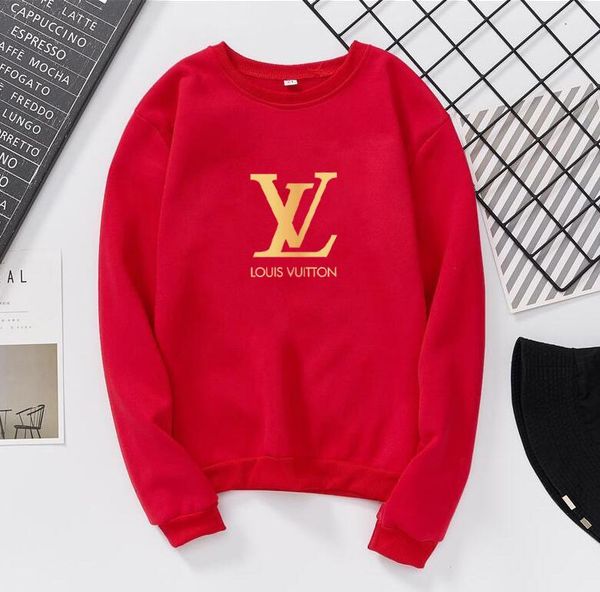 

2020designer brand louÃ¬s vuÃ¬ttÃµn long sleeves for couples in 2019, hip hop style, sporty casual, reliable ing, White