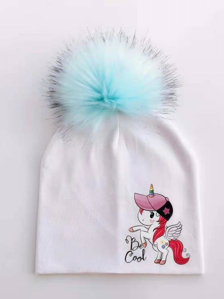

autumn fashion animal unicorn toddlers infant bonnet baby pom pom hat for boy and girls hat cap for babies pgraphy props, Yellow