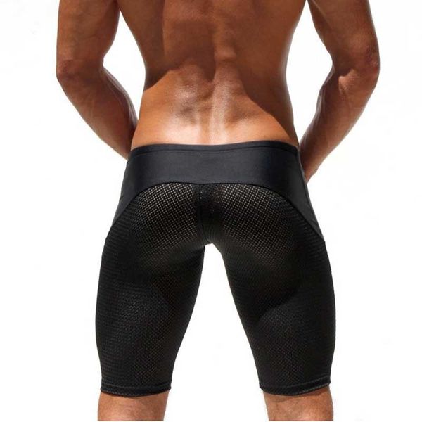 

shorts men mesh casual shorts brand low waist trunks men's clothes fitness & bodybuilding polyester spandex musculation cx200701, White;black