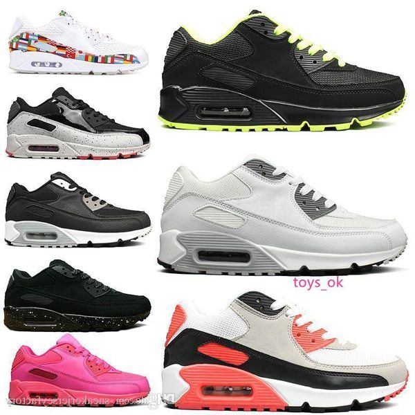 

nik 90 90s men women running shoes triple black white red cny oreo jogging outdoor trainer mens sports shoes sneaker eur 36-45